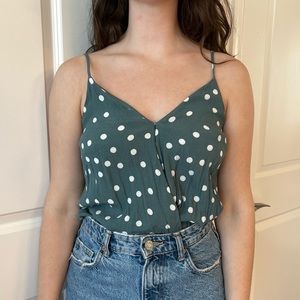 Sophie Rue Green Bodysuit